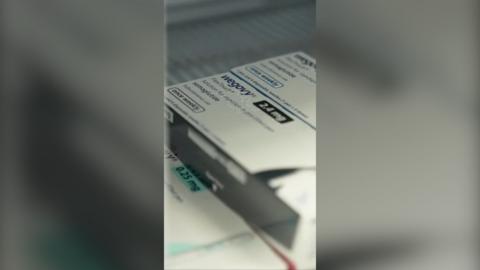 Packet of Wegovy medication