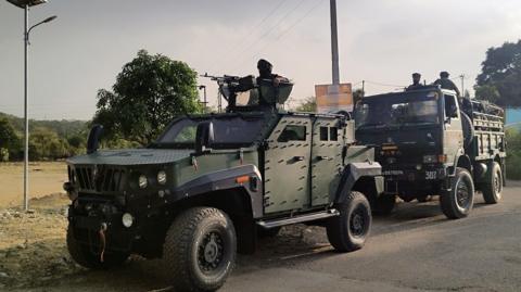 Indian soldiers in Kashmir, Kathua