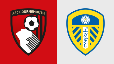 Bournemouth and Leeds badges