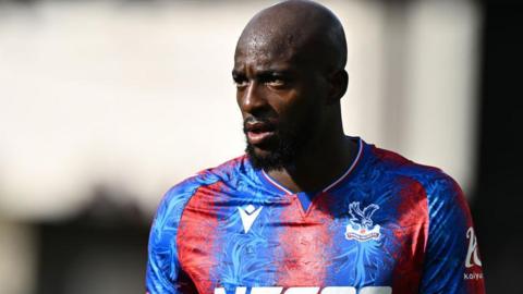 Jean-Philippe Mateta playing for Crystal Palace