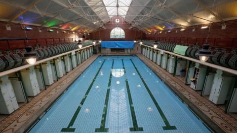 A historic swimming pool