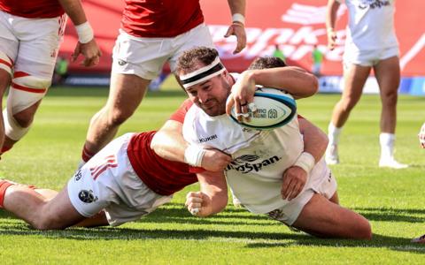 Rob Herring scores for Ulster