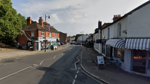 A Google Street image of Ewell High Street