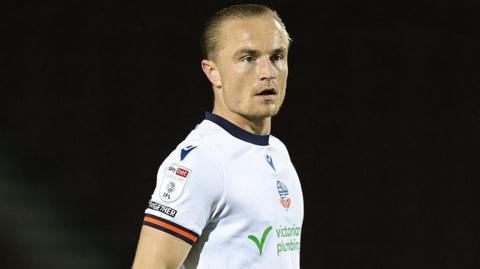 Kyle Dempsey in action for Bolton Wanderers