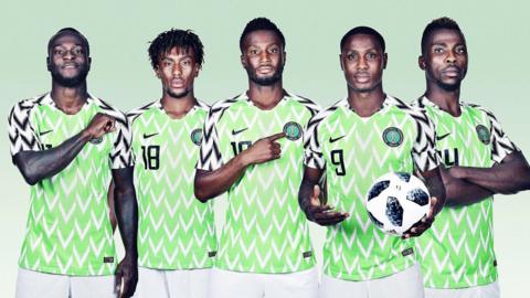 Nigeria 2018 World Cup kit