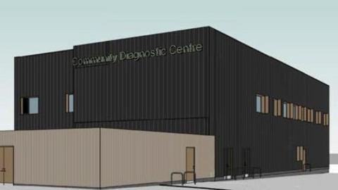 Artist's impression of the new centre