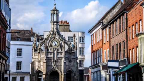 A picture of Chichester town centre, where West Sussex County Council is based