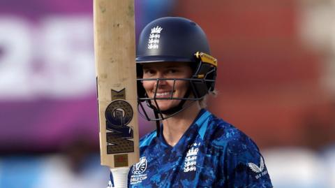 Amy Jones celebrates her half-century