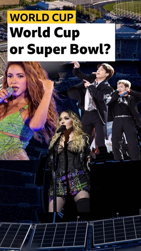 Shakira, Madonna and BTS