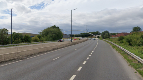 A Google Street View image of the A52 in Derby