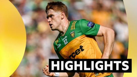 Ciaran Moore in action for Donegal