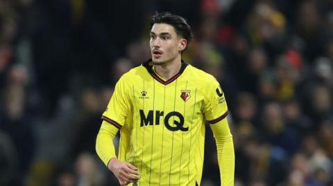 Antonio Tikvic playing for Watford