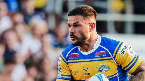 James Bentley in action for Leeds Rhinos last season