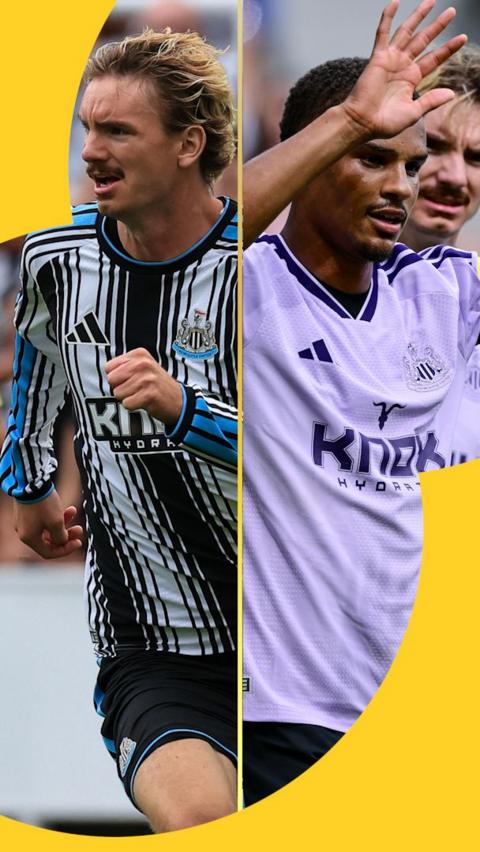 Nick Woltemade and Malick Thiaw