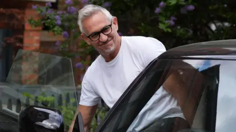 Lineker leaving house