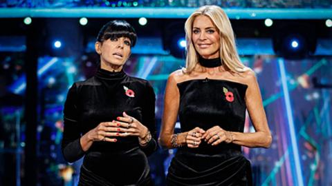 Claudia Winkleman and Tess Daly present the Halloween edition of Strictly Come Dancing 
