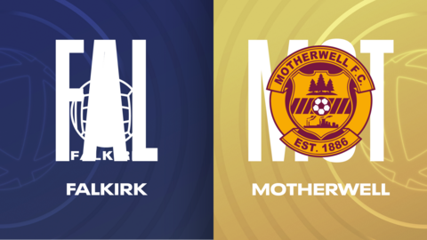 Falkirk and Motherwell badges