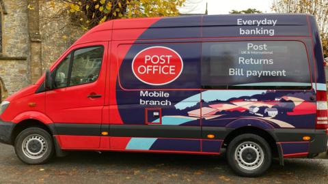 The new Post Office mobile branch