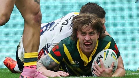 Cameron Munster after scoring