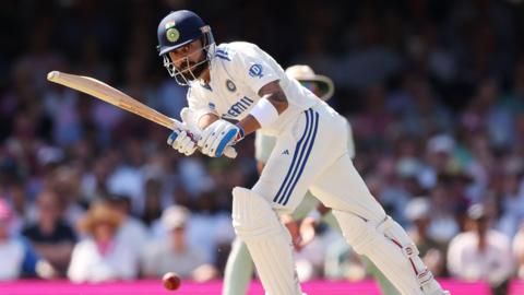 Virat Kohli of India bats during day two of the Fifth Men's Test Match in the series between Australia and India at Sydney Cricket Ground on January 04, 2025 in Sydney, Australia. 