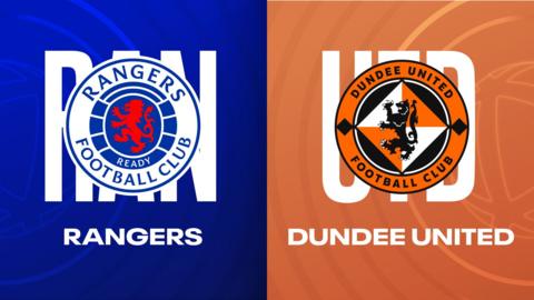 Rangers and Dundee United badges