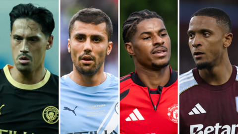 Tijjani Reijnders, Rodri, Marcus Rashford, Ezri Konsa