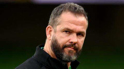 Ireland coach Andy Farrell 