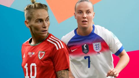 Jess Fishlock and Beth Mead. 