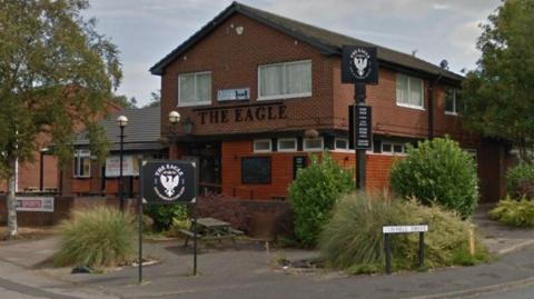 Exterior shot of The Eagle in Arnold