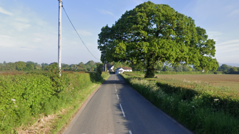 Thurlbear Road in Taunton 