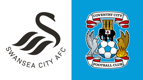 Swansea City and Coventry City club badges