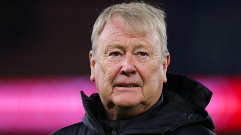 Aage Hareide photographed during his time as manager of Iceland
