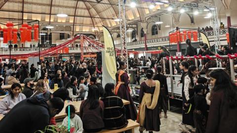 Derby Market Hall's Diwali celebrations