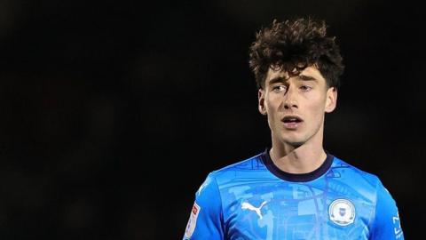 Joel Randall in action for Peterborough United