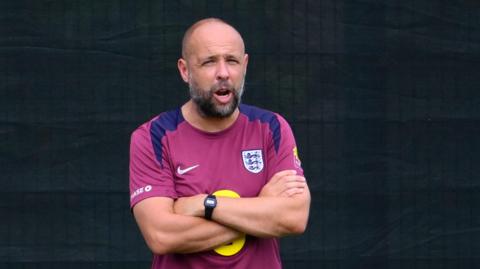 England Under-16s coach Barry Lewtas