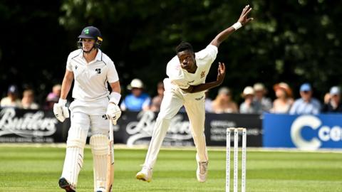 Action from Ireland v Zimbabwe 