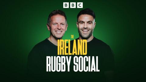Gavin Andrews and Conor Murray on the Ireland Rugby Social