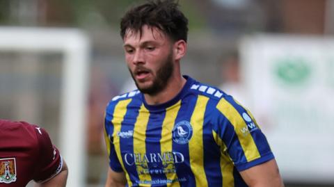 Freddie Sass in action for Kings Lynn