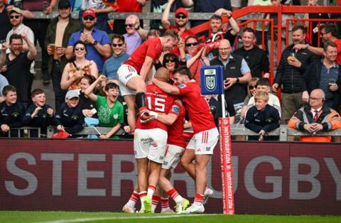 Munster celebrate