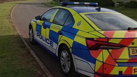 Leicestershire Police car