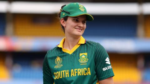 Laura Wolvaardt of South Africa