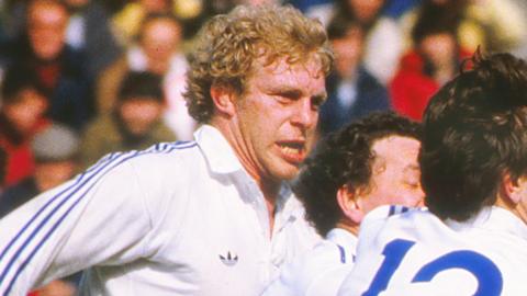 Roger Spurrell playing for Bath