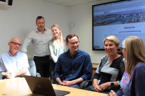 People from the Guernsey Medic Network in a meeting