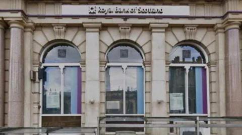 RBS building in Sheffield city centre