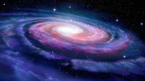 An illustration of the Milky Way.