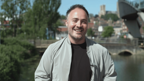 conductor and broadcaster Ben Gernon