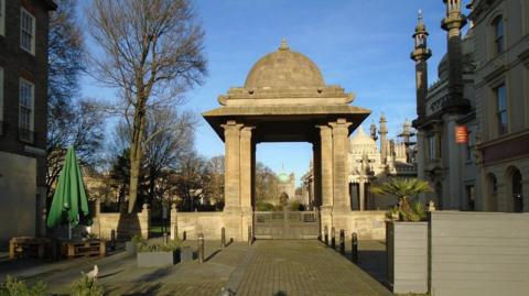 The India Gate at Brighton Royal Pavilion 