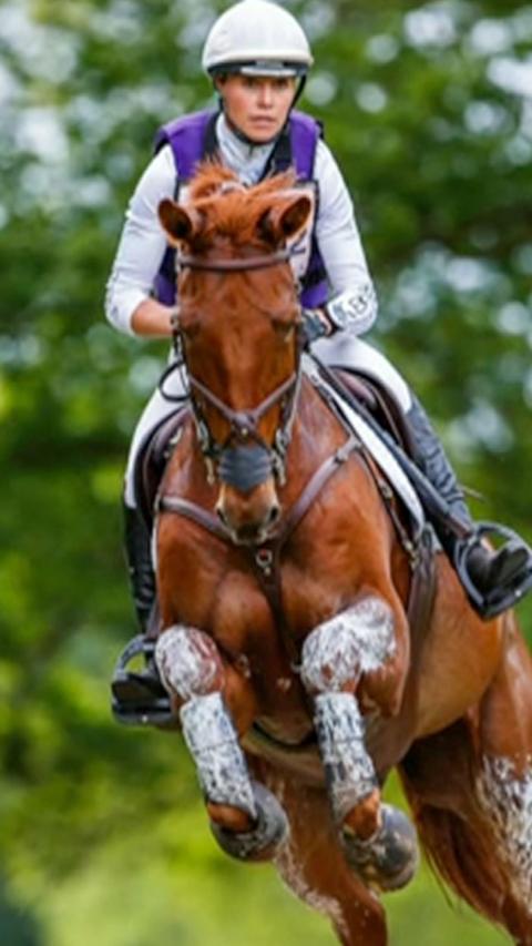 Georgie Campbell on horse