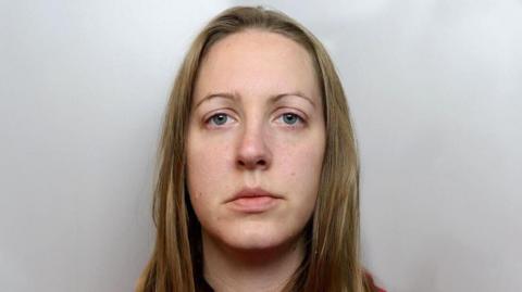 Police mugshot of Lucy Letby