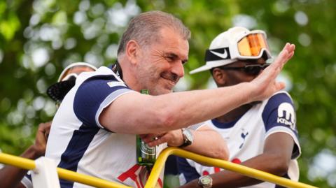 Tottenham manager Ange Postecoglou